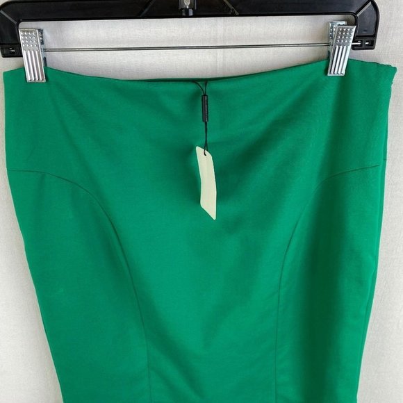 CALVIN KLEIN Kelly Green Skirt NWT - Picture 2 of 8